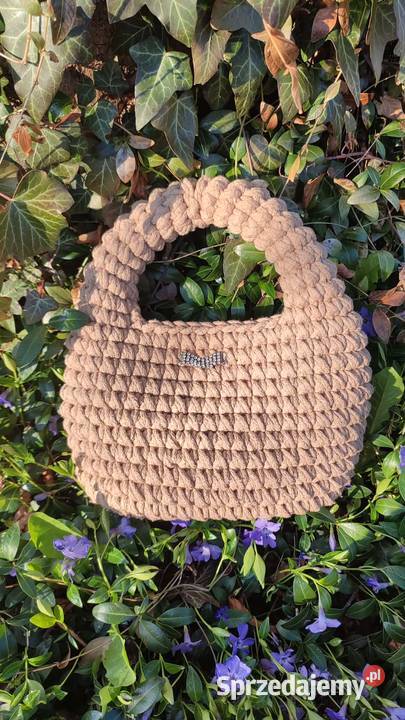 Torebka ze sznurka handmade Dla kobiet Józefów