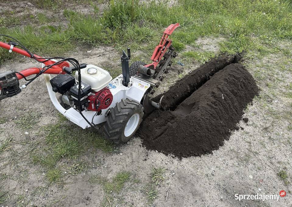 Koparka łańcuchowa z napędem wynajem mazowieckie Celestynów