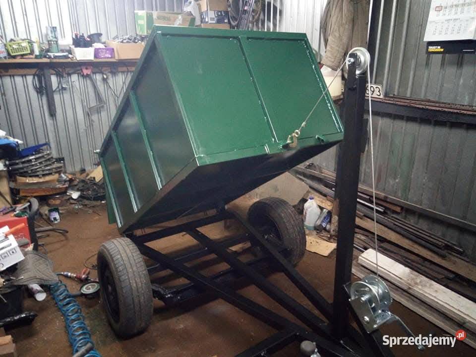 Przyczepka do quadatraktorka dwukołka na wymiar