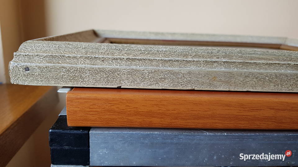 Stary sygnowany obraz olejny na płycie Malarstwo Dąbrowa Górnicza