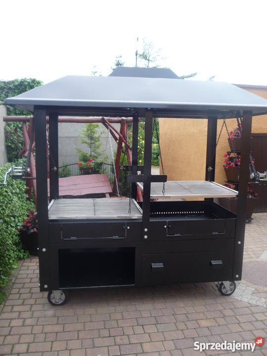 Grill gastronomiczny cateringowy blacha 6mm Damasławek