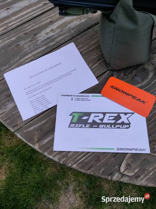 Wiatrówka Karabinek Snowpeak TRex Kapitalnym Sporty strzeleckie i myślistwo Łowicz
