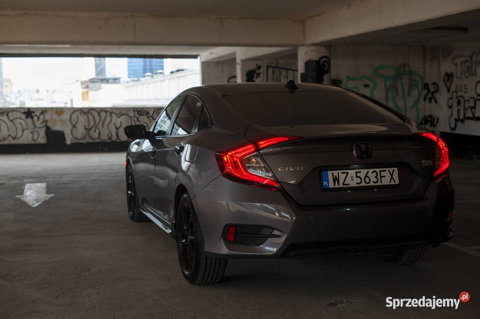 Honda Civic X wersja LX 20 iVTEC rocznik 2018 przyciemniane szyby Civic mazowieckie