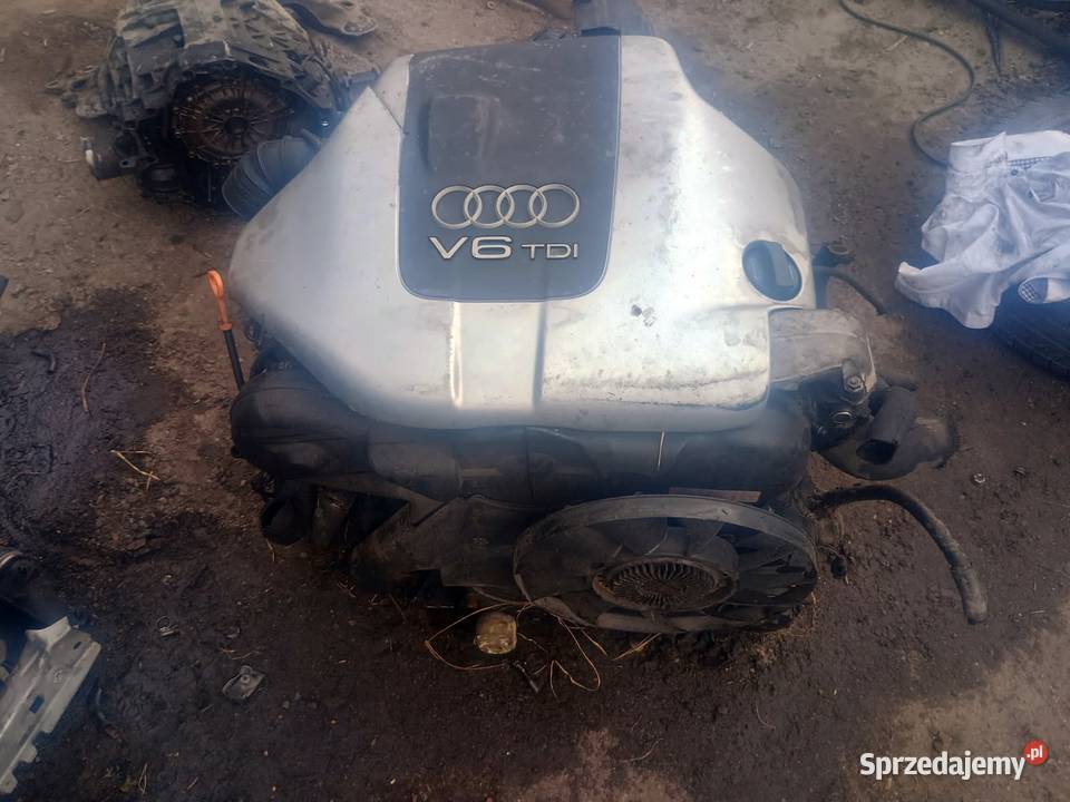 Silnik KOMPLETNY z Osprzętem 25TDI BFC 163 Audi Tychy