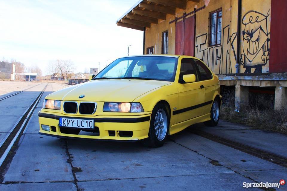 BMW e36 compact 16 LPG M Pakiet sportsitze 105KM