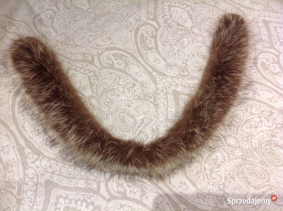 Futerko Naturalne Jenot Obszycie do Kaptura Nowa Sól