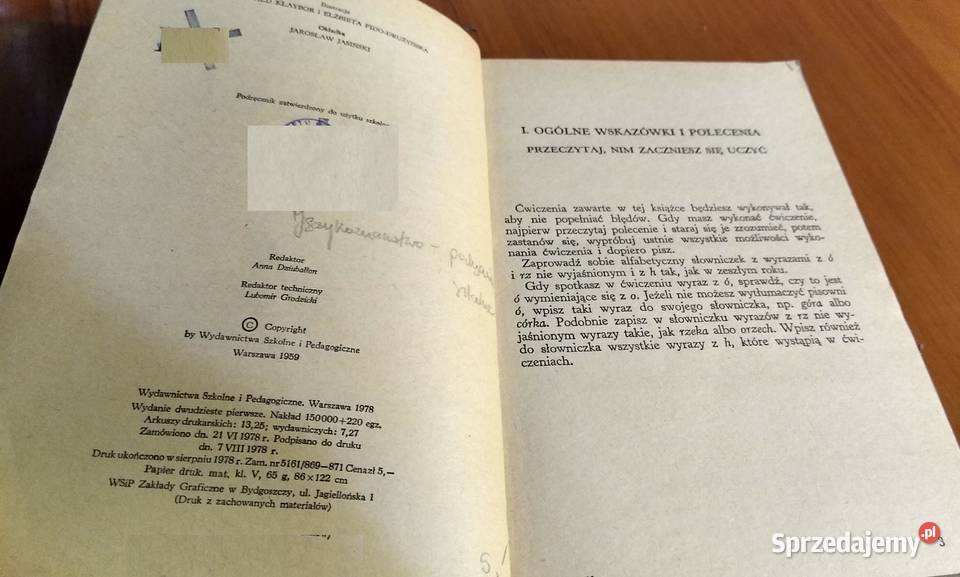 Jezyk polski klasy IV ćwiczenia gramatyczne styl szkoła podstawowa Podręczniki pomorskie Gdańsk