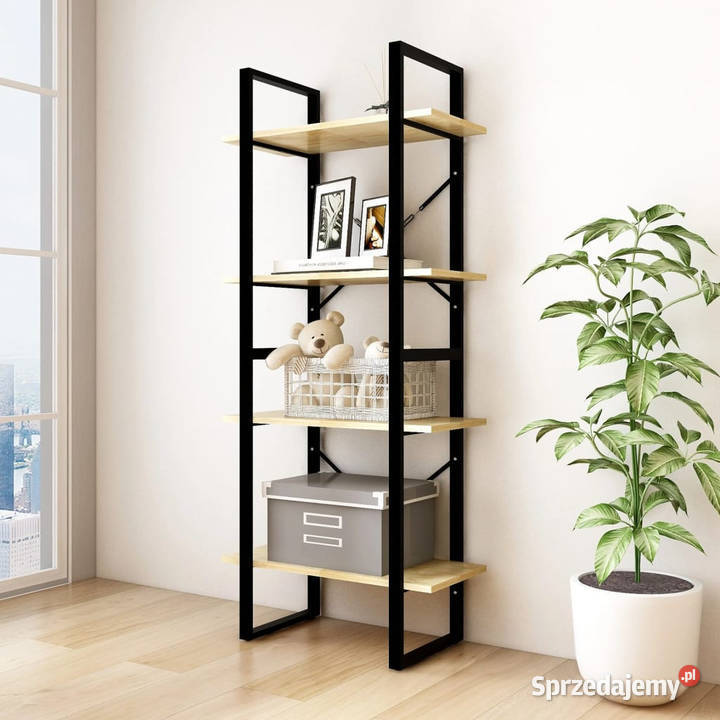 4poziomowy regał na książki 60x30x140 lite Warszawa sprzedam