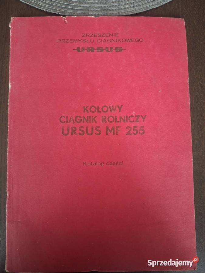 Oryginalny katalog części URSUS MF 255 śląskie Siewierz