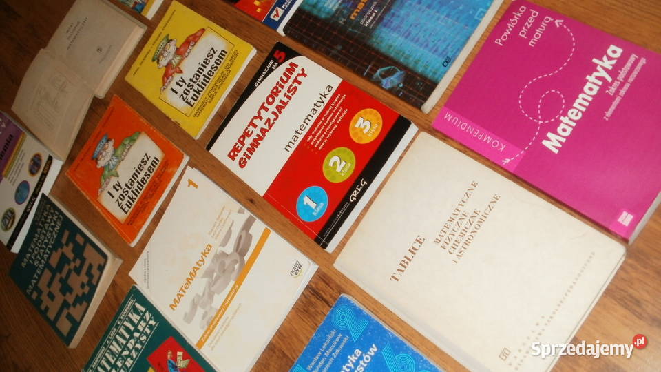 Matematyka jeszcze większy zestaw książek kompendium, repetytorium, opracowanie Warszawa