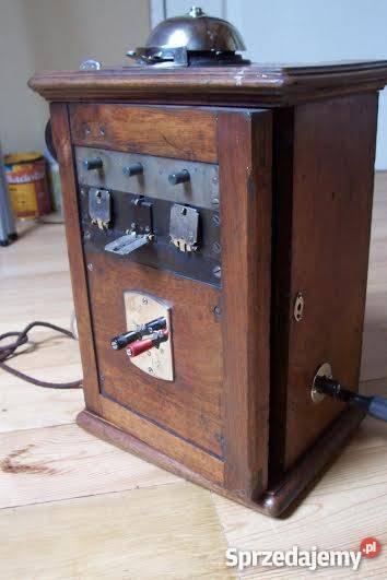 Centralka telef niemiecka Telefony przewodowe Walercin