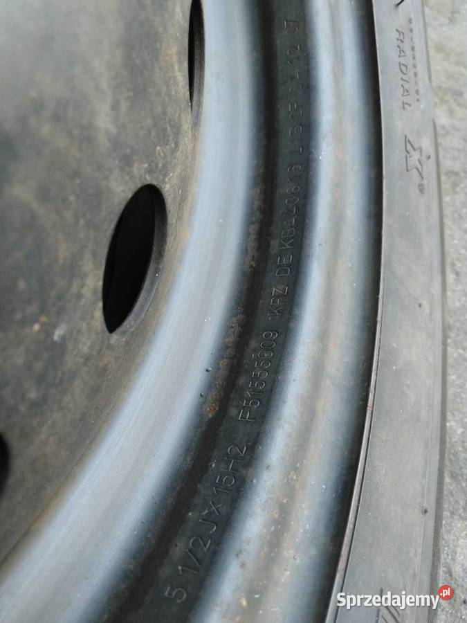 Koło 15 Renault 4x100 Dacia Nissan Zapas Clio Włocławek