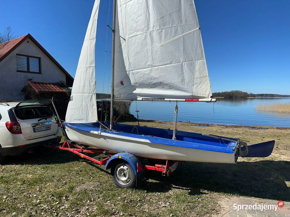 Klepper Trainer żaglówka gotowa do pływania 470 warmińsko-mazurskie Małdyty