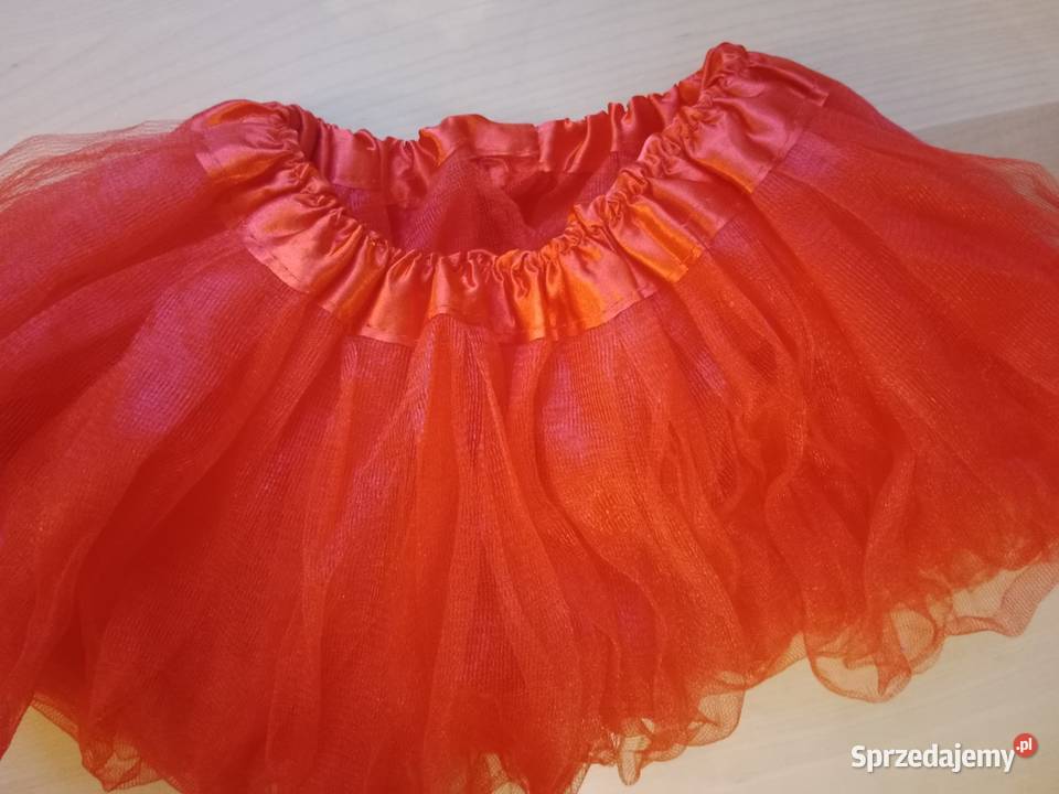 Spódnica czerwona tiulowa wielkopolskie Poznań