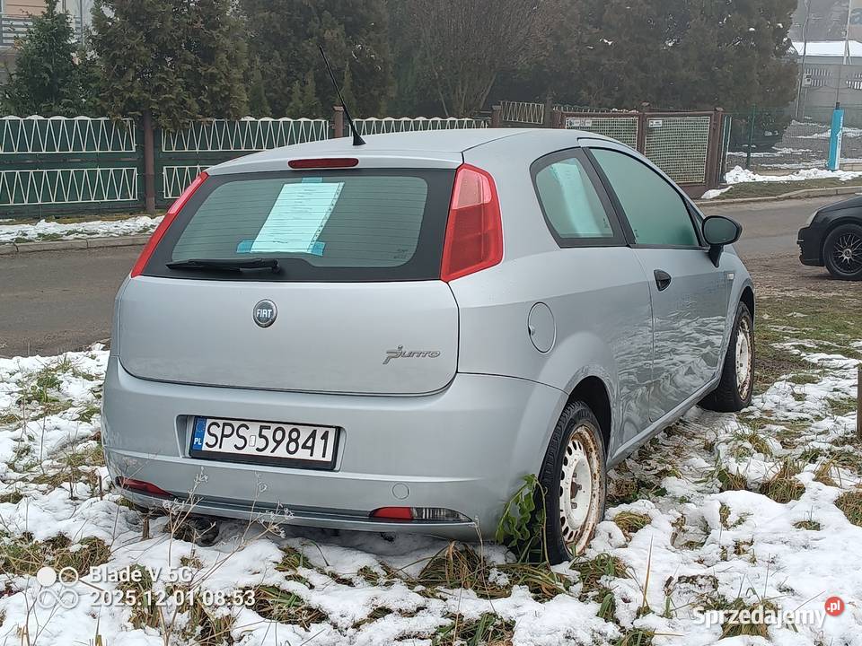 FIAT PUNTO GRANDE benzyna śląskie Sosnowiec