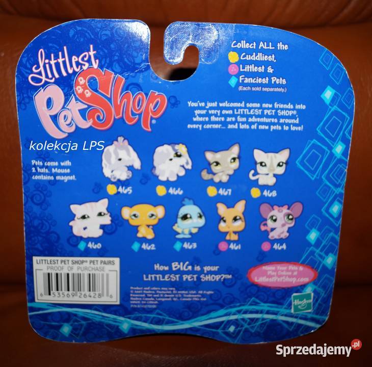 LPS ZESTAW 462 463 UNIKAT Littlest Pet Shop
