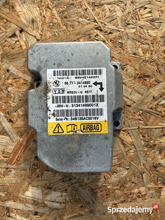 Sensor Sterownik AirBag Bmw x3 Wisznice