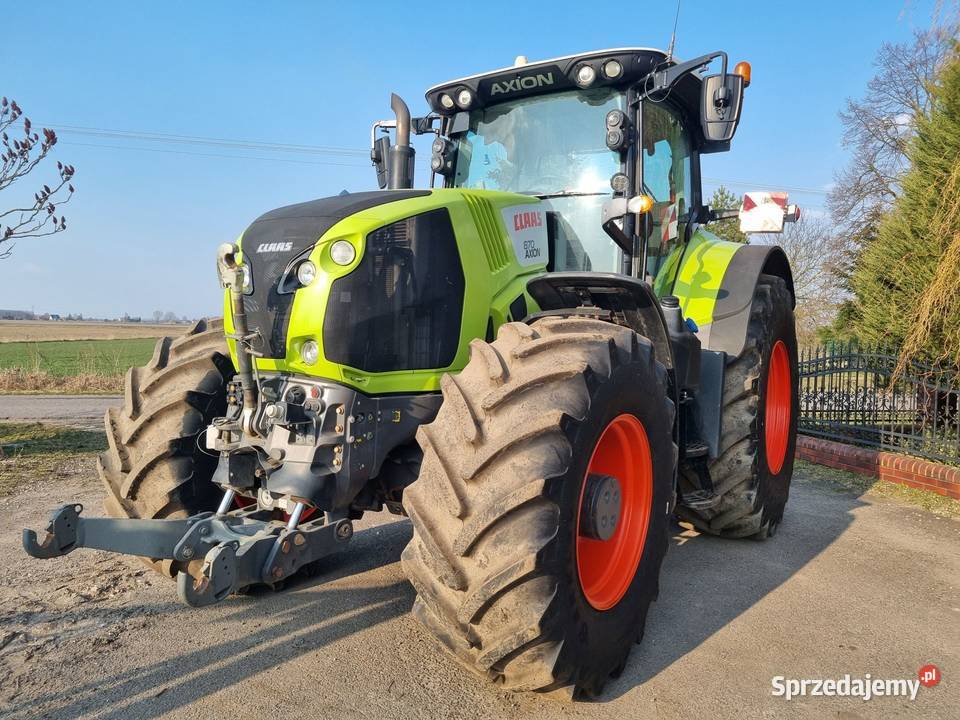 Claas Axion 870 Cmatic Cebis WOM TUZ Nawigacja Pneumatyczne siedzenie Claas Przedecz