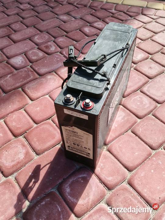 Akumulator żelowy 12 V Volt do kampera łodzi Młynki