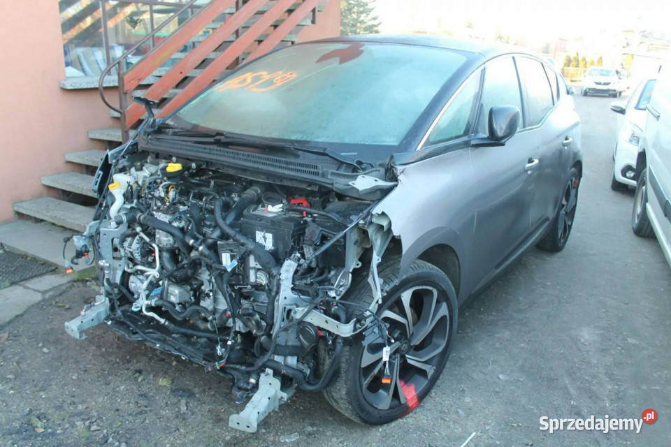 Renault Scenic IV 2016 szary wielkopolskie Ostrów Wielkopolski sprzedam