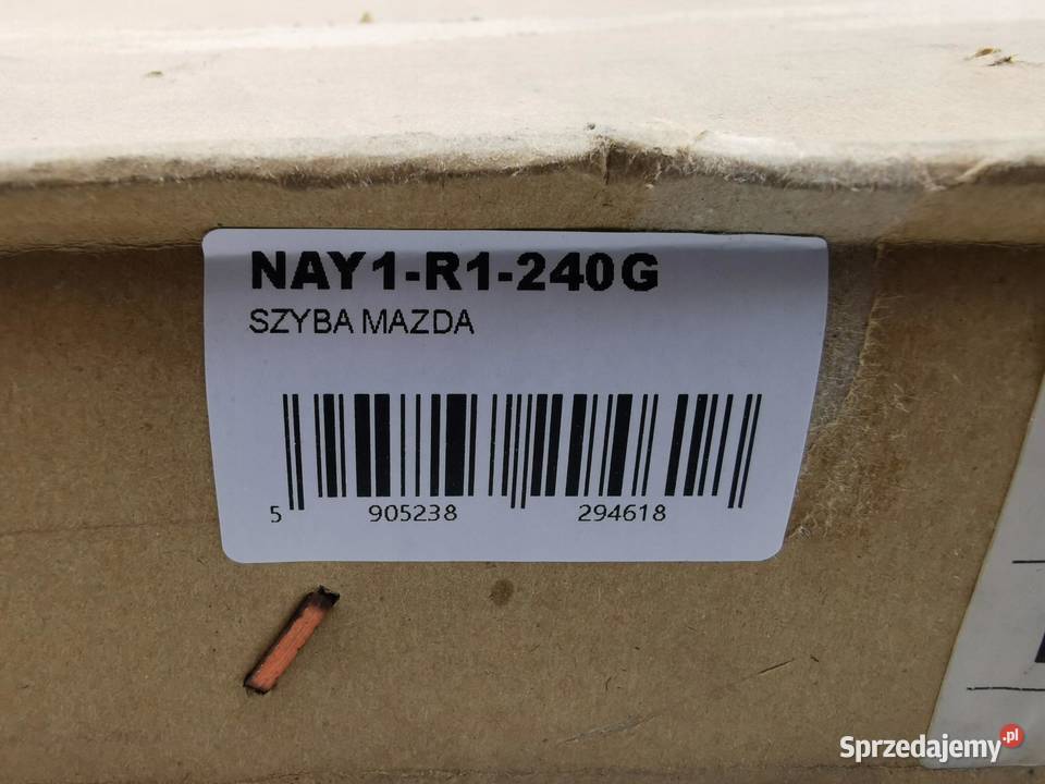 SZYBA POKRYCIE TYŁ MAZDA MIATA 19901997 osobowe sprzedam