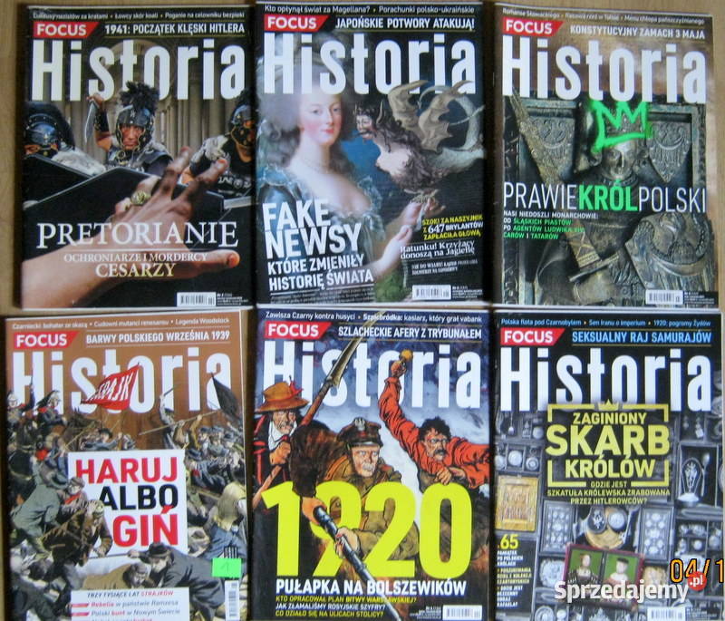 Fokus historia x 10 egzemplarzy małopolskie Kraków