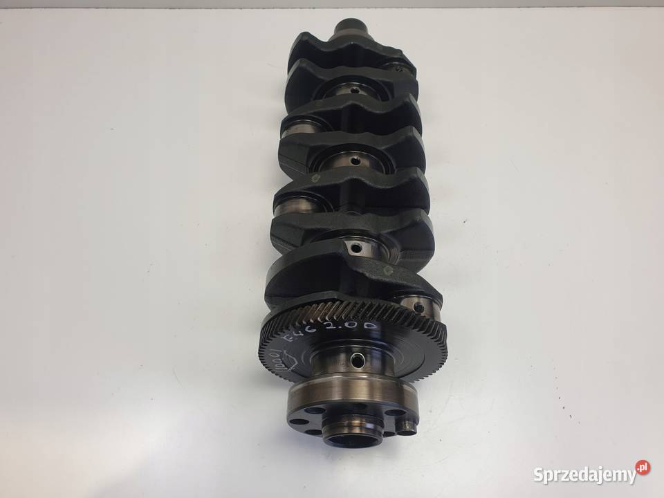 BMW E46 20 D WAŁ KORBOWY M47 150 osobowe Blok silnika Rudka