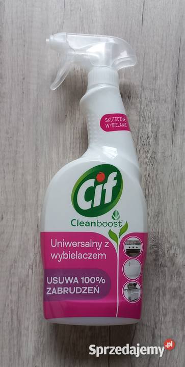 Cif cleanboost spray uniwersalny z wybielaczem Chrzanów