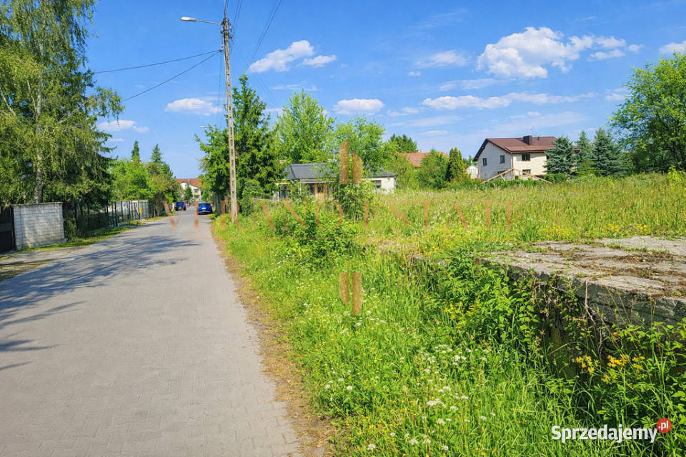 Teren inwestycyjny centrum Łomianek Agawy Sprzedaż Łomianki