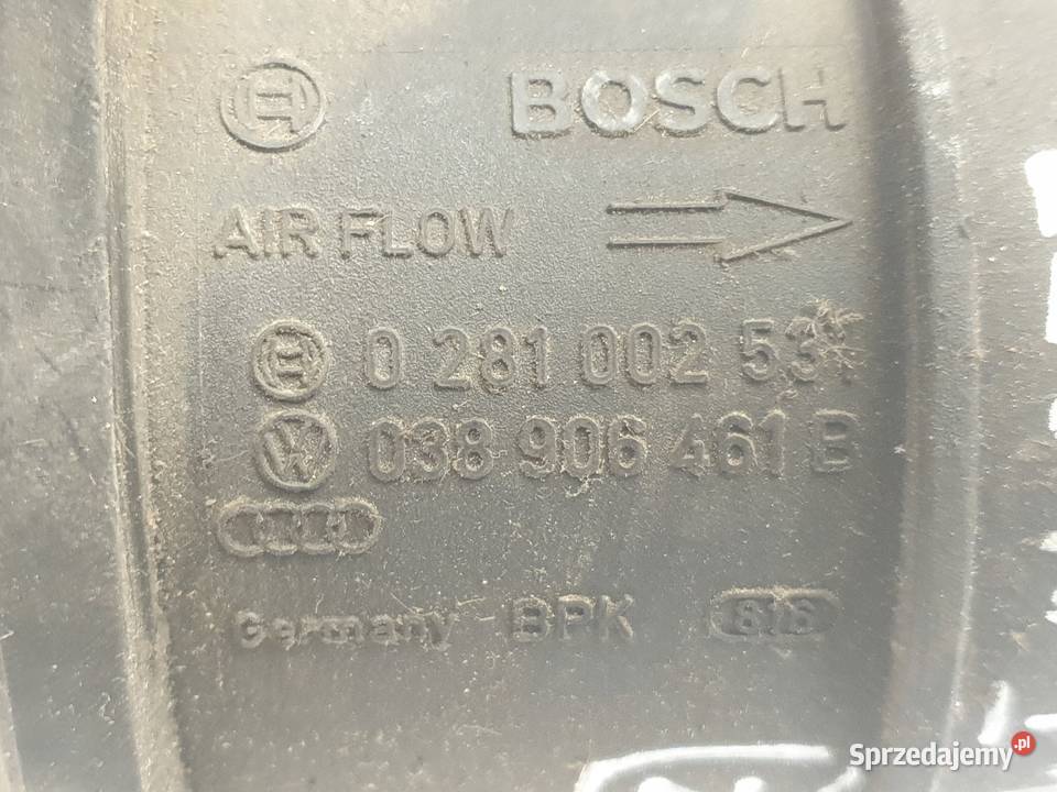 Seat Leon I 19 TDI PRZEPŁYWOMIERZ POWIETRZA Janów