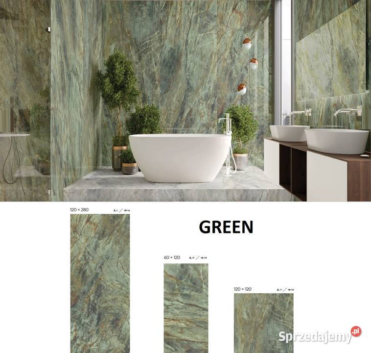 gres 120280 brazIlian quartzite green matowy Gorzów Wielkopolski sprzedam