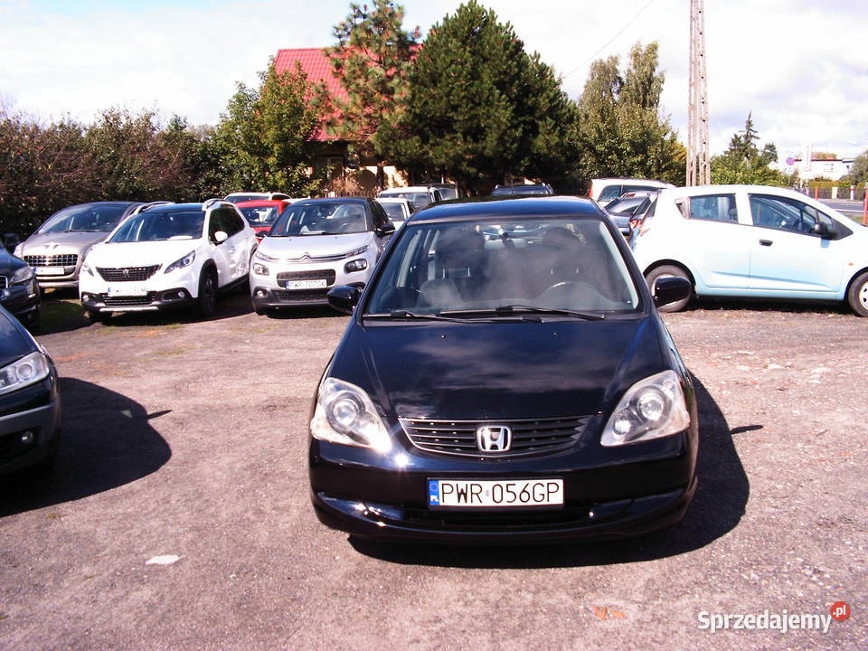 Honda Civic 14 Etylina 2004 r Rok produkcji 2004 wielkopolskie Września