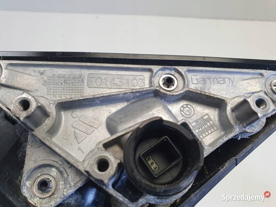 LUSTERKO LEWE BMW E90 E91 0412r KIEROWCY 3 Pin Lusterka zewnętrzne Rudka