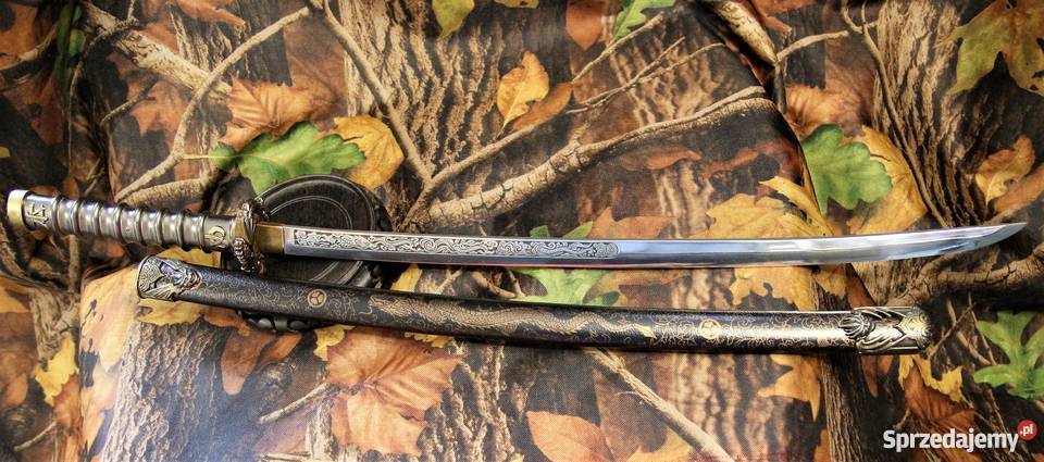 Stary japoński miecz samurajski katanaPięknie Sokółka