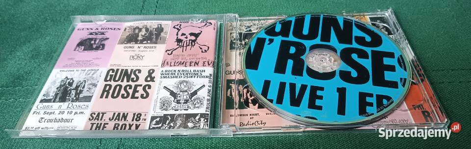 Guns N Roses GNR Live era 8793 1999 2CD małopolskie Zbylitowska Góra