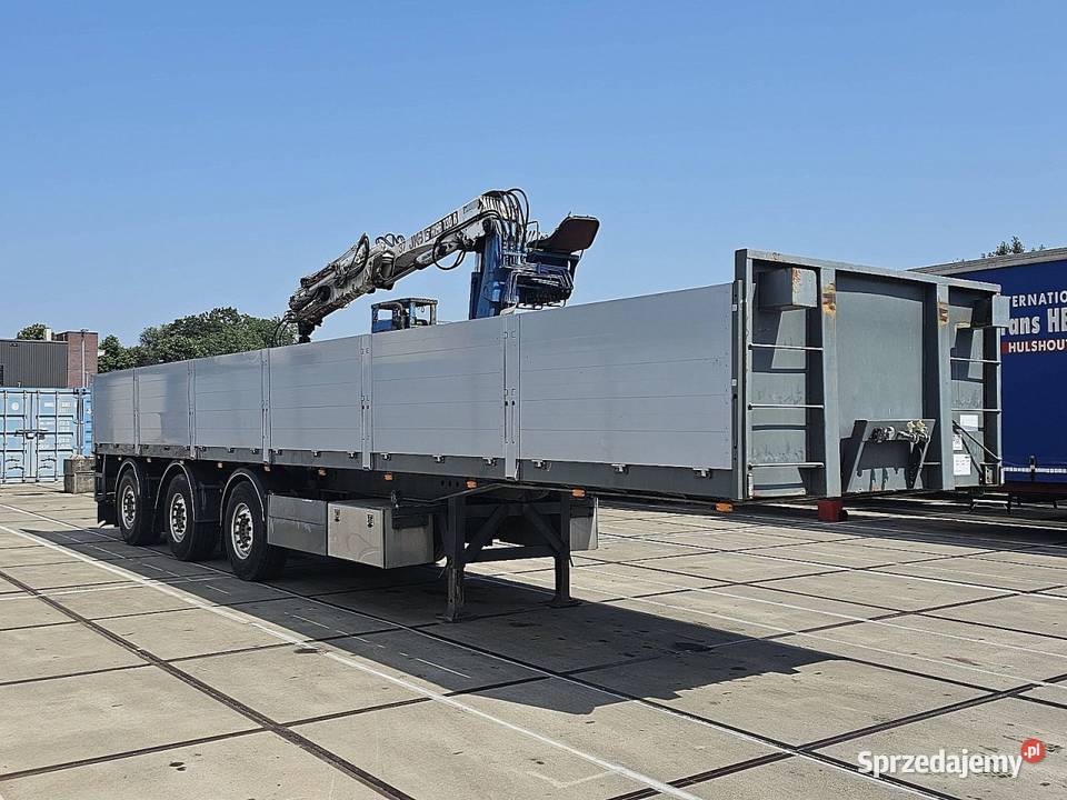 Kwb P393STIR1 HIAB 130 R skrzyniowy 2003 Przyczepy i naczepy