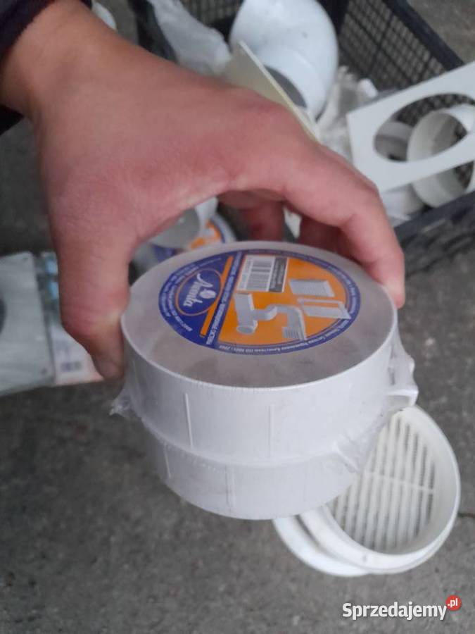 Kratki systemy kolano wentylacyjne łącznik Kratki wentylacyjne Słupsk