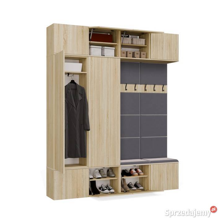 Garderoba HAGA IV2Sz2W DĄB SONOMA Szafy i garderoby sprzedam