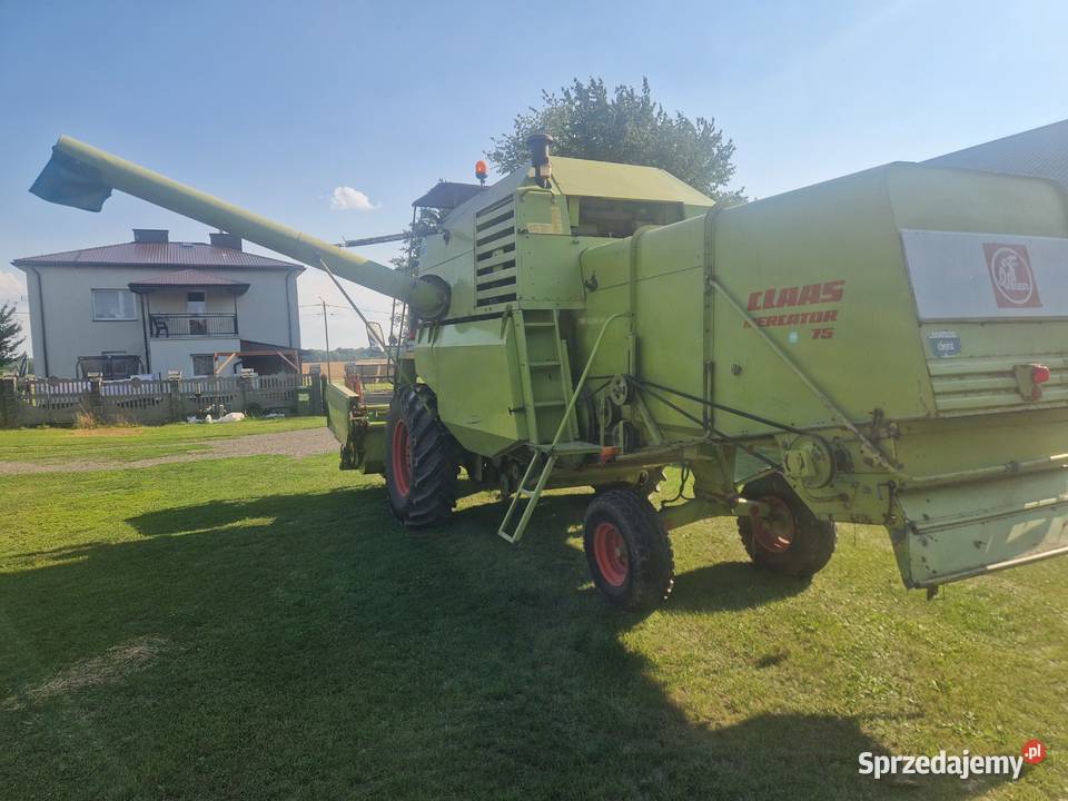 Claas Mercator 75 z sieczkarnią