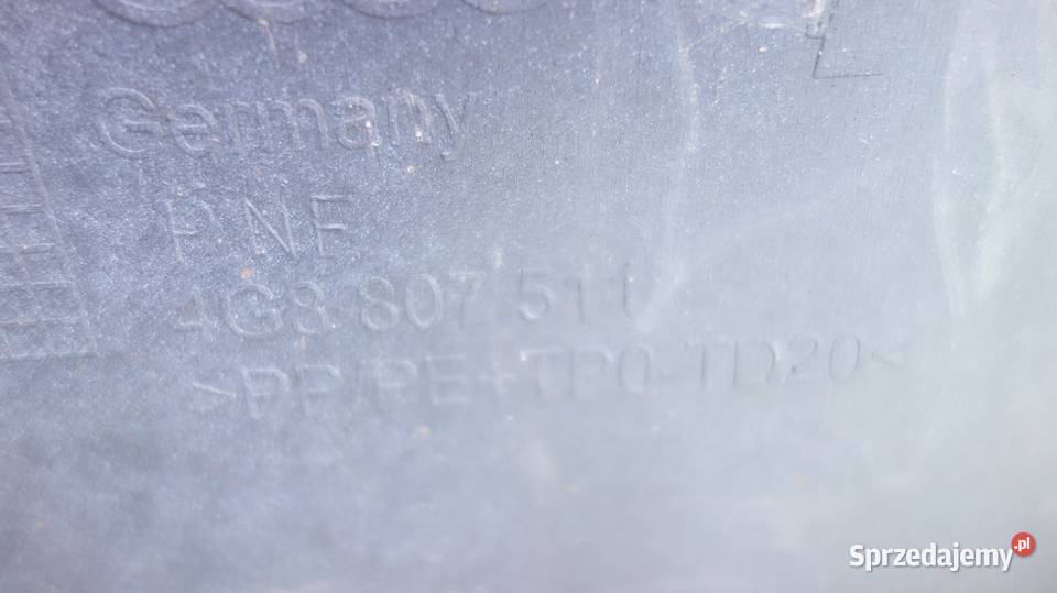 AUDI A7 S7 SLINE ZDERZAK TYŁ TYLNY Karoseria