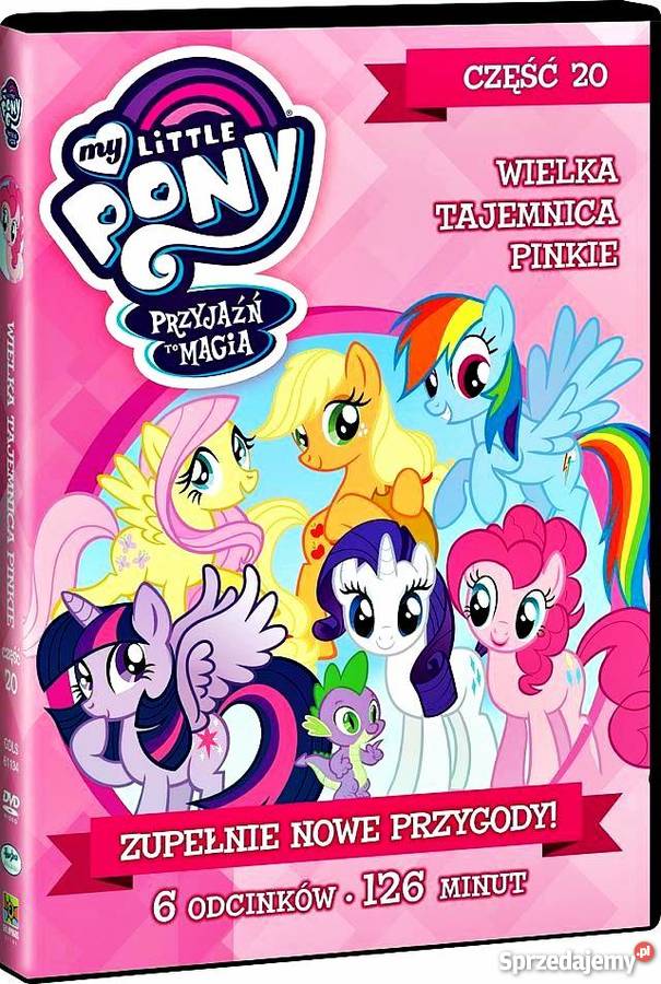 MY LITTLE PONY PRZYJAŹŃ TO MAGIAWIELKA TAJEMNICA DVD Kalisz