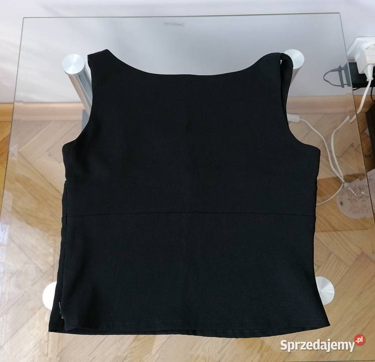 DAMSKI CZARNY TOP EVIE CLOTHING RUK 10 EUR 38M Łódź