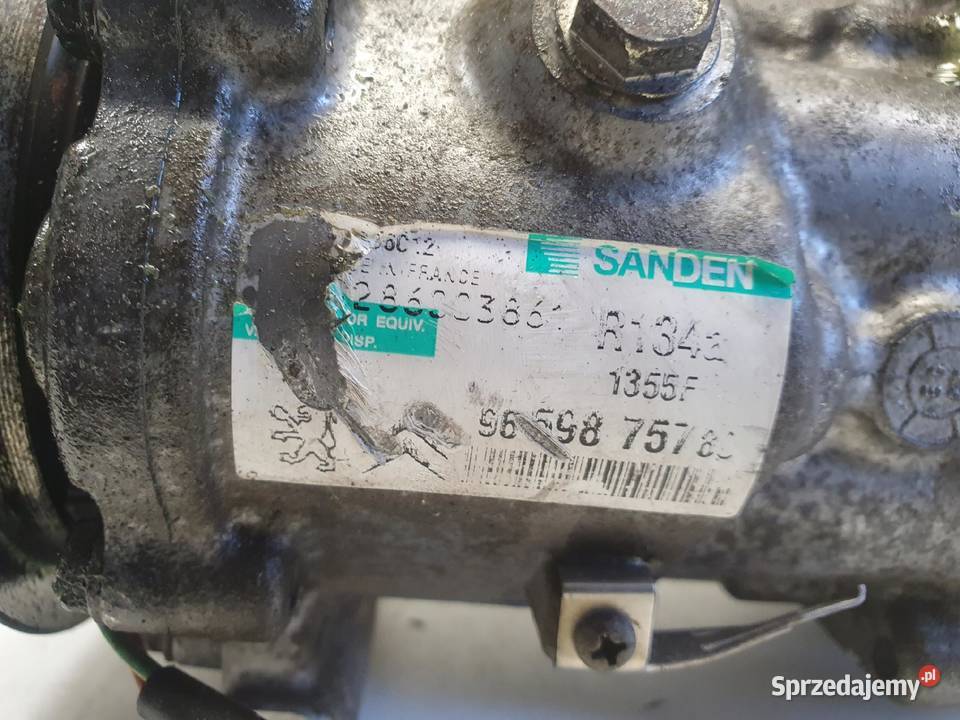 SPRĘŻARKA KLIMATYZACJI Peugeot 207 14 16V VTi Chełm sprzedam