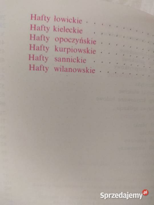 Igła malowane Jadwiga Turska mazowieckie Siedlce sprzedam