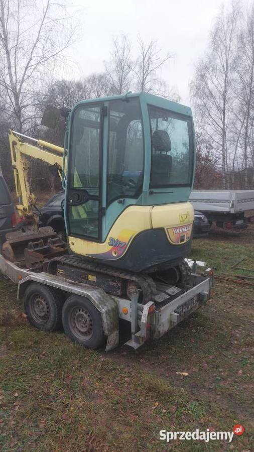 Minikoparka Yanmar SV17 ex Iwanowice