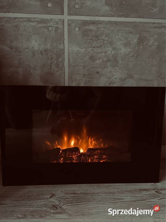 Kominek elektryczny z funkcja grzania komin Chełm