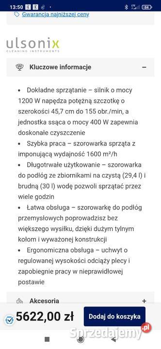 Szorowarka do podłóg Pozostałe Suwałki