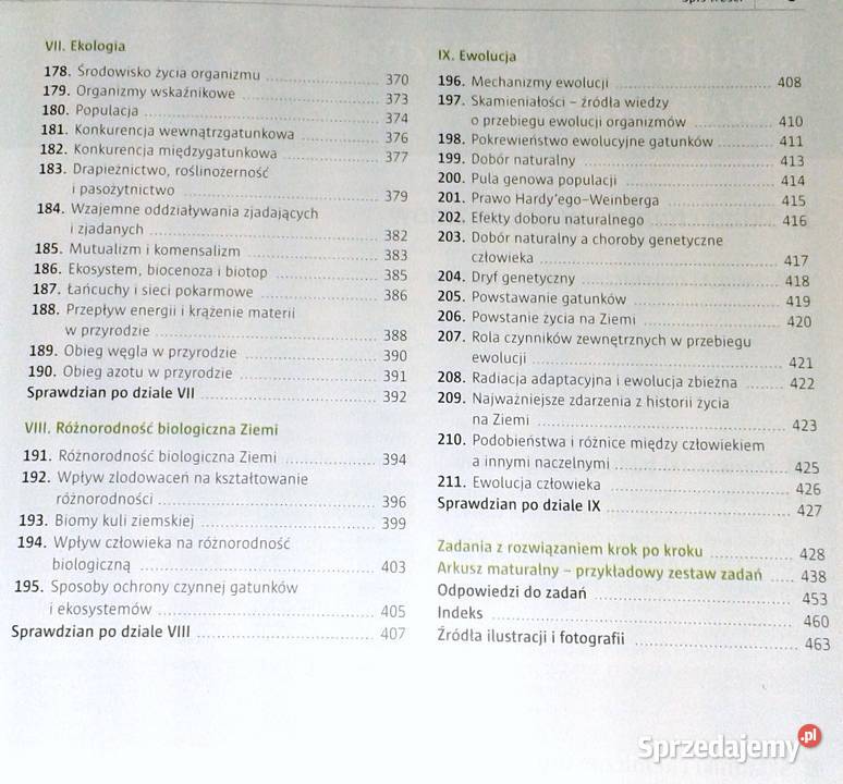 Biologia Repetytorium matura Zakres rozszerzony Pozostałe Chełm