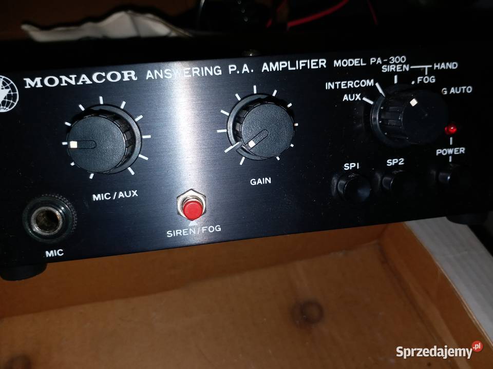 Made in JapanNowy wzmacniacz Monacor pa300 Gorzów Wielkopolski sprzedam