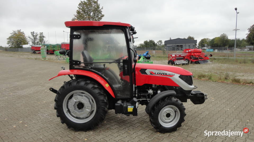 Ciągnik LOVOL M254 4x4 NOWY mini traktor z WOM 540/1000 obr. Lovol wielkopolskie Kleczew